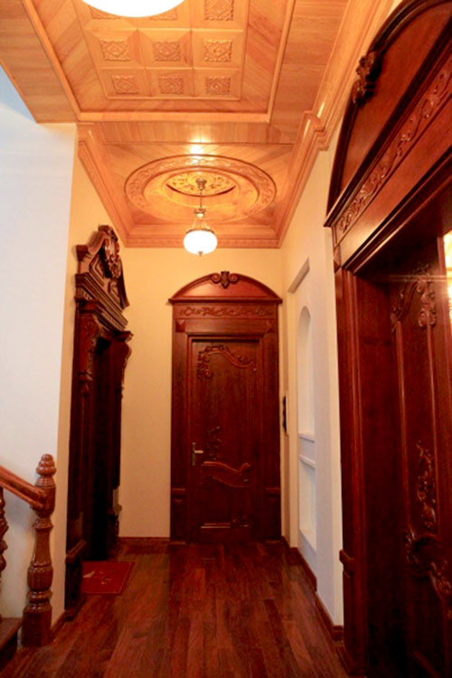 Nhà đẹp,mẫu nhà đẹp,nội thất ngập gỗ của nhà đất cảng