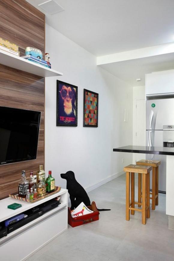 nhà đẹp,nội thất hợp lý, căn hộ 27m² dưới đây thật gọn gàng