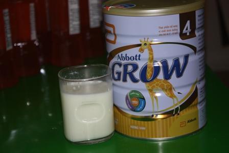 sữa Aboott grow số 4,Sữa vón cục,Sữa cho trẻ nhỏ,Vệ sinh an toàn thực phẩm