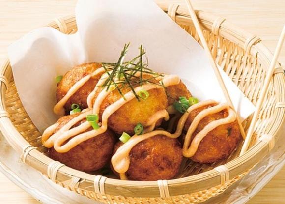 Ăn ngon,món ăn ngon,ăn ngon với bánh kiểu bạch tuộc