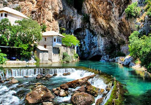 Trị trấn Blagaj,Du lịch Bosnia và Herzegovina,Địa danh du lịch