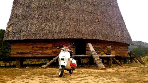 Du lịch,xuyên Việt,du lịch bằng Vespa,hành trình