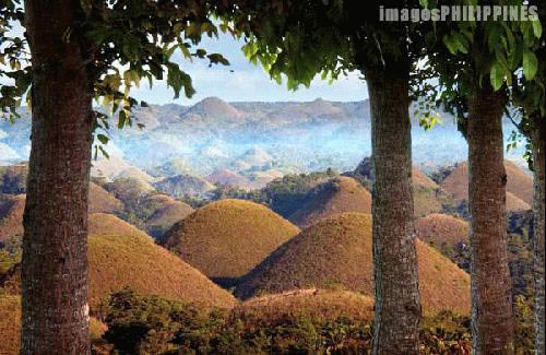 Đảo Bohol,Du lịch Philippines,Đồi sô-cô-la