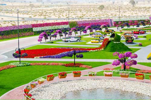 Vườn hoa lớn nhất thế giới,Vườn hoa Dubai Miracle,Địa danh du lịch