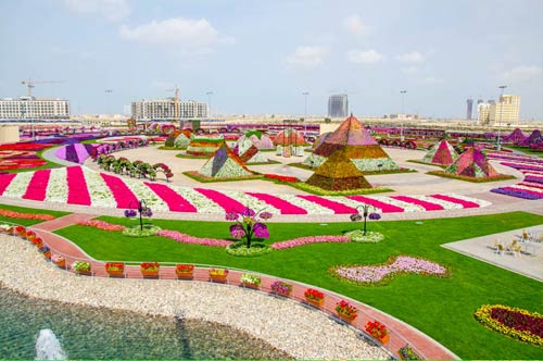 Vườn hoa lớn nhất thế giới,Vườn hoa Dubai Miracle,Địa danh du lịch