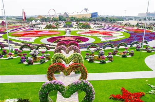 Vườn hoa lớn nhất thế giới,Vườn hoa Dubai Miracle,Địa danh du lịch