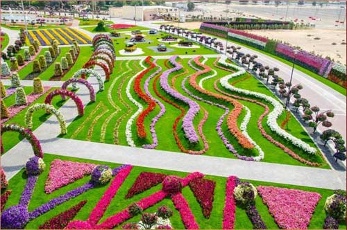 Vườn hoa lớn nhất thế giới,Vườn hoa Dubai Miracle,Địa danh du lịch