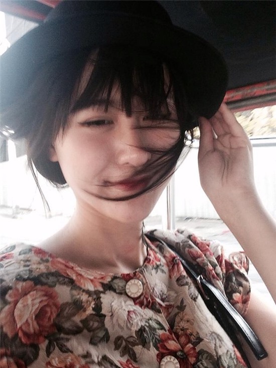 Hotgirl,hotgirl Việt,Hà Lade kiểu đầu bù tóc rối