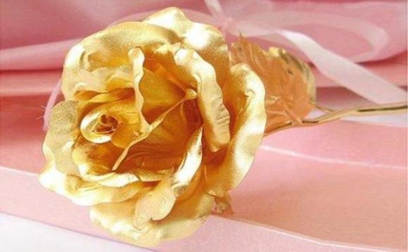 Vàng,những quy trình làm hoa bằng vàng