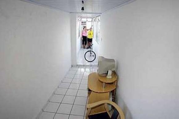 Nhà tí hon,ngôi nhà nhỏ,biện pháp nhà chật,sáng tạo