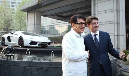 Lamborghini Aventador Jackie Chan Edition,Thành Long,Jackie Chan