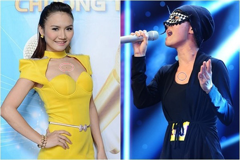 Ca sĩ Anh Thúy,Thí sinh Huyền Minh,cô gái đeo mặt nạ,The X-Factor,Nhân tố bí ẩn,Hồ Ngọc Hà,Hồ Quỳnh Hương,Dương Khắc Linh