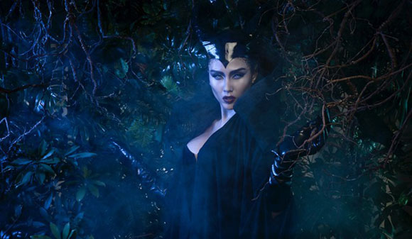 Võ Hoàng Yến,Siêu mẫu Võ Hoàng Yến,Angelina Jolie,Maleficent