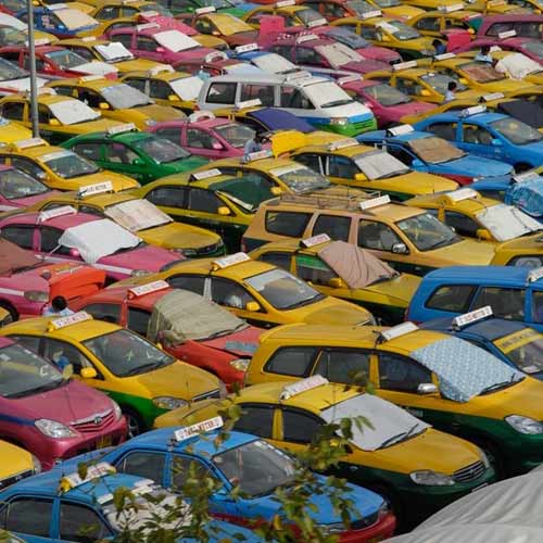 Độc đáo những chiếc taxi sắc màu ở Bangkok - 2