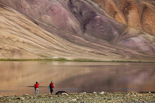 Hồ Karakul,Núi Pamir,hồ đen Trung Á,vườn quốc gia Tajikistan