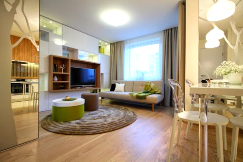 Trang trí nhà,Bài trí nội thất,Bài trí nhà chật