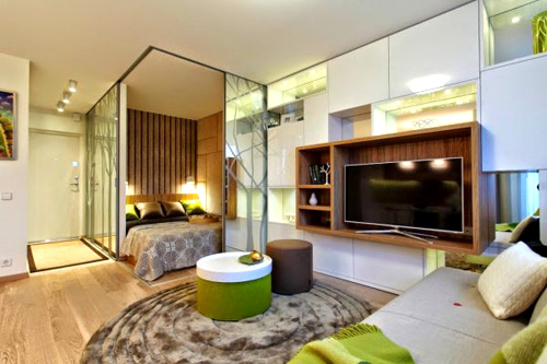 Trang trí nhà,Bài trí nội thất,Bài trí nhà chật