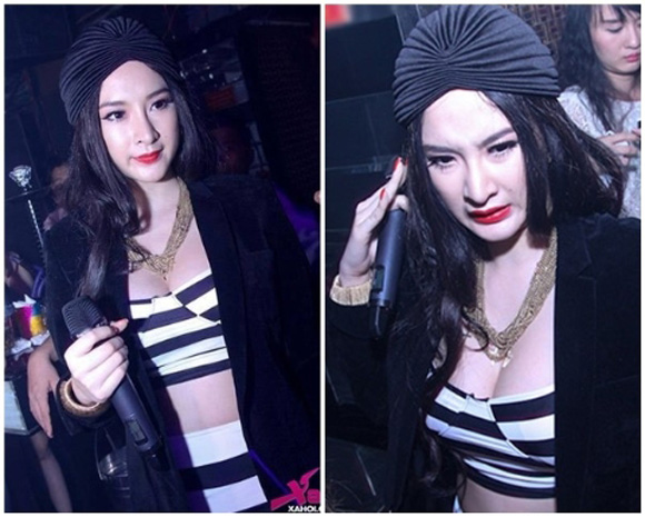 Angela Phương Trinh,Thời trang Angela Phương Trinh,Sao Việt,Sao Viet,Bà mẹ nhí