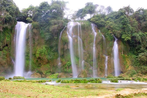 Thác Bản Giốc,Du lịch Cao Bằng,Thác nước cao thứ 2 thế giới,Thác nước ở Việt Nam