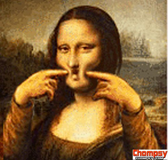 Ảnh vui,Ảnh chế,Ảnh hài hước,Mona Lisa chế