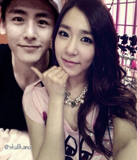 Nichkhun,Tiffany (SNSD),Nichkhun hẹn hò Tiffany