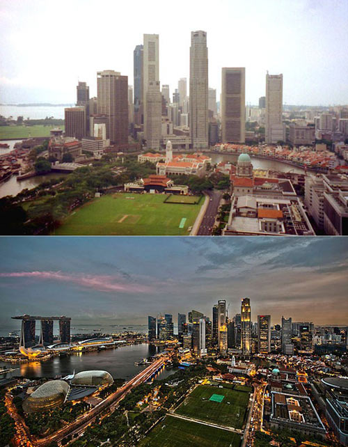 Du lịch,du lịch nước ngoài,ngắm thành phố cao chọc trời.