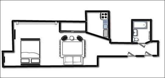 Nhà đẹp,nhà đẹp với 36m2,nhiều phòng ngủ,tiện nghi,bài trí thông minh.