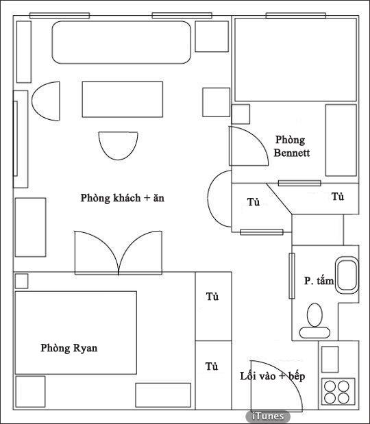 Nhà đẹp,nhà đẹp với 36m2,nhiều phòng ngủ,tiện nghi,bài trí thông minh.