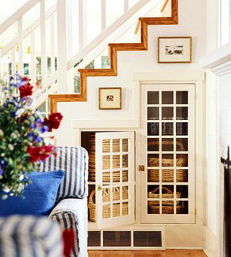 Trang trí nhà,cách sắp xếp,tận dụng,gầm cầu thang,không gian,nét đẹp,phòng khách.