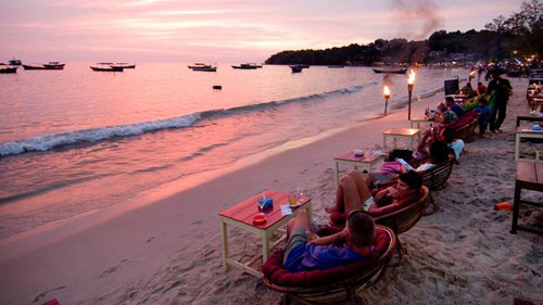 Ngắm hoàng hôn,miền đất,đẹp say đắm,tận hưởng,không khí,trong lành.