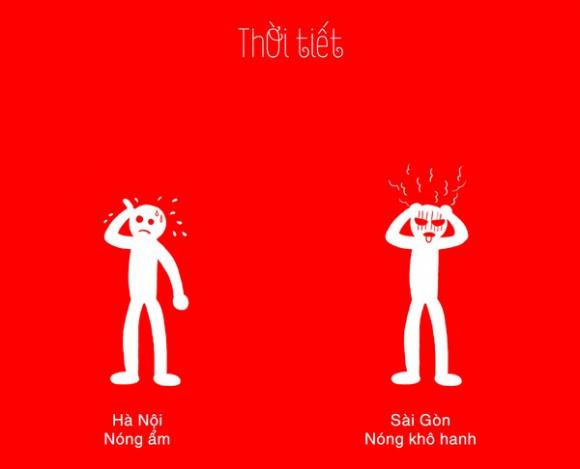 hà nội và sài gòn,nắng hà nội,nắng sài gon