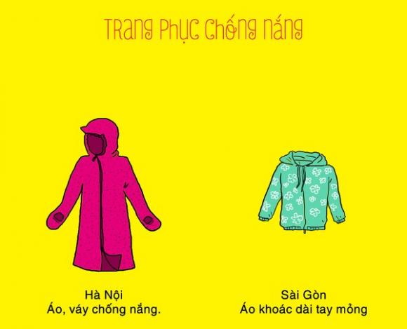 hà nội và sài gòn,nắng hà nội,nắng sài gon