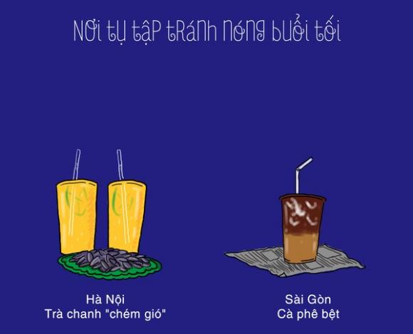 hà nội và sài gòn,nắng hà nội,nắng sài gon