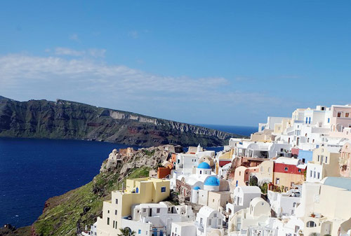 Đảo Santorini,Du lịch Hy Lạp,Biển đen,Biển đỏ