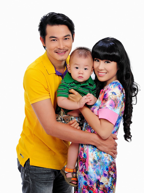 Sao Việt,sao Việt,cặp đôi,showbiz,phim trường,Nguyệt Hằng,Huy Khánh.