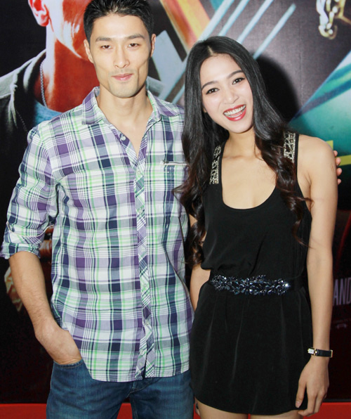 Sao Việt,sao Việt,cặp đôi,showbiz,phim trường,Nguyệt Hằng,Huy Khánh.