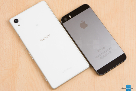 Sony Xperia Z2,iPhone 5S,Điên thoại thông minh