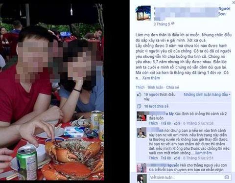 facebook,tình địch,trả thù tình,đánh ghen,em gái tung ảnh anh rể lên mạng
