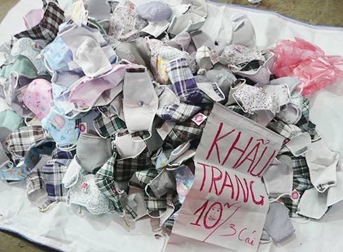 Nguy hại từ khẩu trang vỉa hè,khẩu trang,khẩu trang vỉa hè