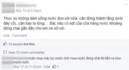 mất nước,Hà Nội nước nhiễm độc,nước nhiễm độc ở hà nội,nước bẩn ở Hà Nội