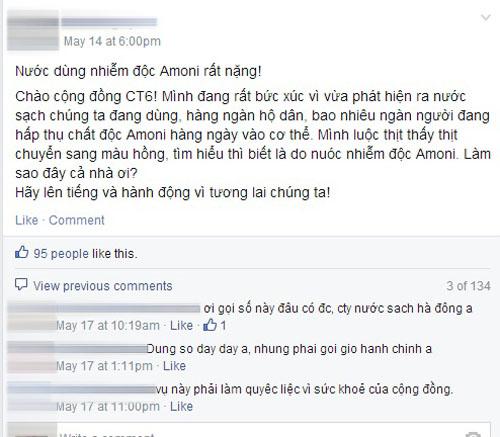 mất nước,Hà Nội nước nhiễm độc,nước nhiễm độc ở hà nội,nước bẩn ở Hà Nội