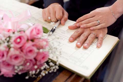 Vợ chồng,hôn nhân,gia đình,đăng ký kết hôn,hai mặt con