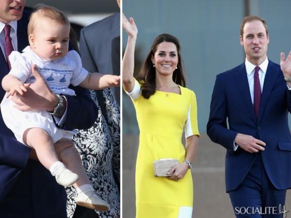 Công nương Kate Middleton,hớ hênh,không nội y,thăm Úc