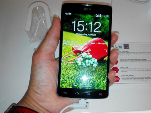 LG,điện thoại,LG L80,chính thức phát hành,4,5 triệu đồng.
