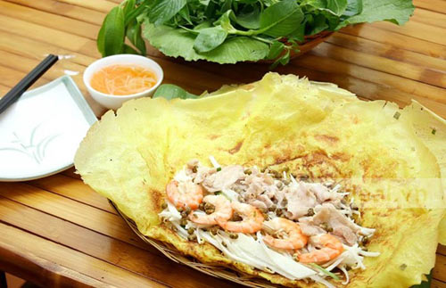 Ăn vặt Sài Gòn,Bánh miền tây,Bánh xèo,Bánh tầm bì