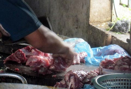 Thịt bò giả,vệ sinh an toàn thực phẩm,Thịt lợn sề