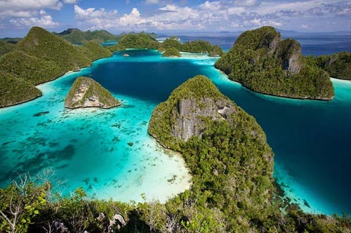 Quần đảo Bốn Vua,Du lịch Indonesia,Du lịch biển,Du lịch châu á