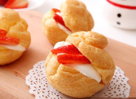 bánh su kem,làm bánh su kem,hướng dẫn làm bánh su kem 