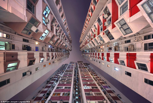 Nhà đẹp đâm tua tủa,nhà cao chọc trời,nhà cao ở Hong Kong 