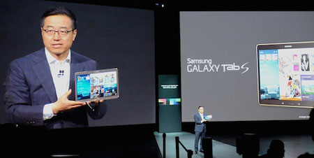 Samsung Galaxy Tab S,Máy tính bảng,Máy tính bảng Samsung